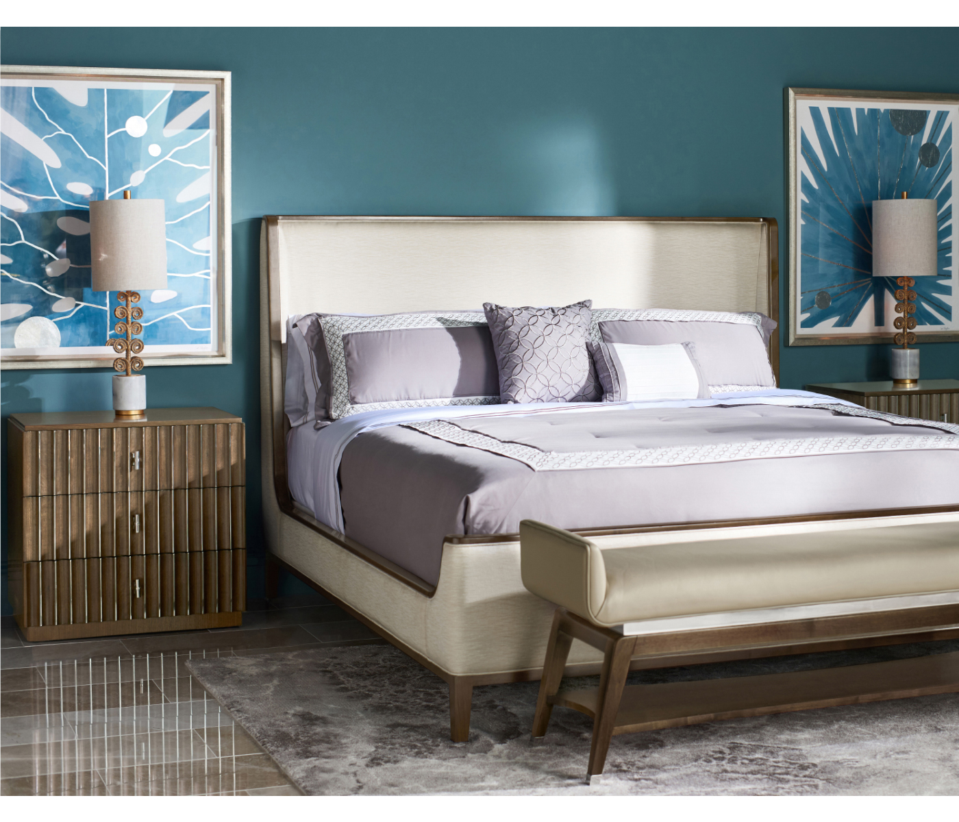 Gatsby Contemporary UK Queen Bed