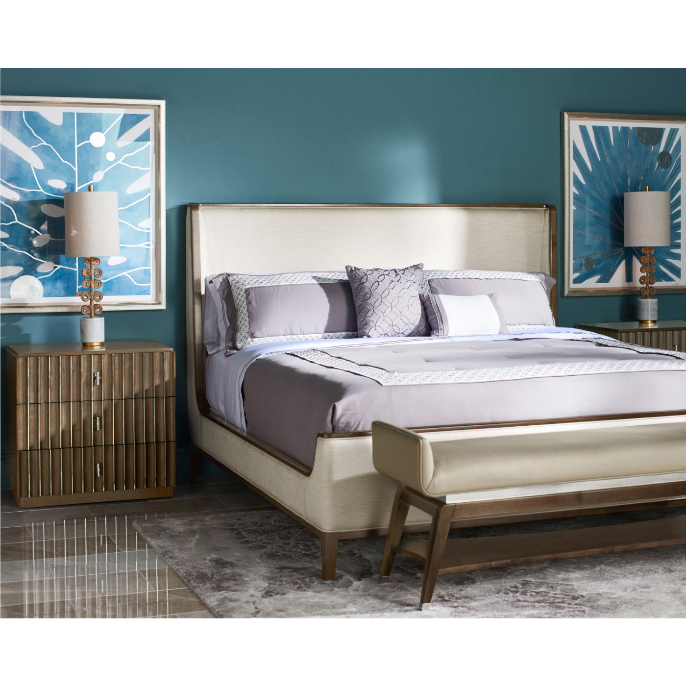 Gatsby Contemporary UK Queen Bed