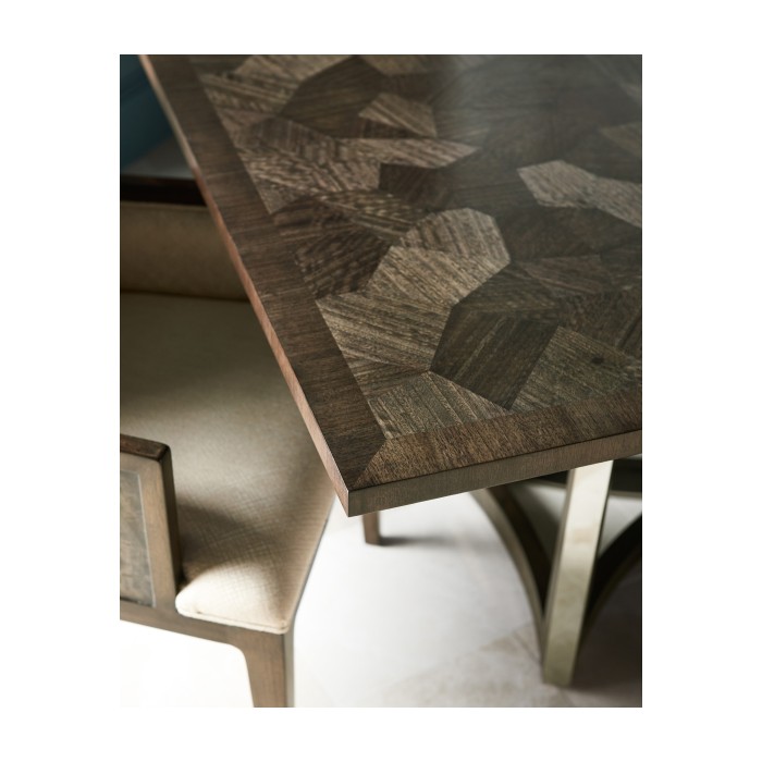 Gatsby Contemporary Grey Dining Table 84