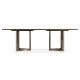Gatsby Contemporary Grey Dining Table 96