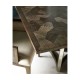 Gatsby Contemporary Grey Dining Table 96