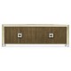 Gatsby Walnut and Silver-Leaf Credenza