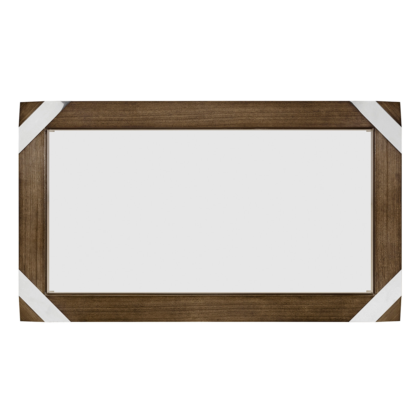 Bevelled Dark Grey Walnut Coffee Table