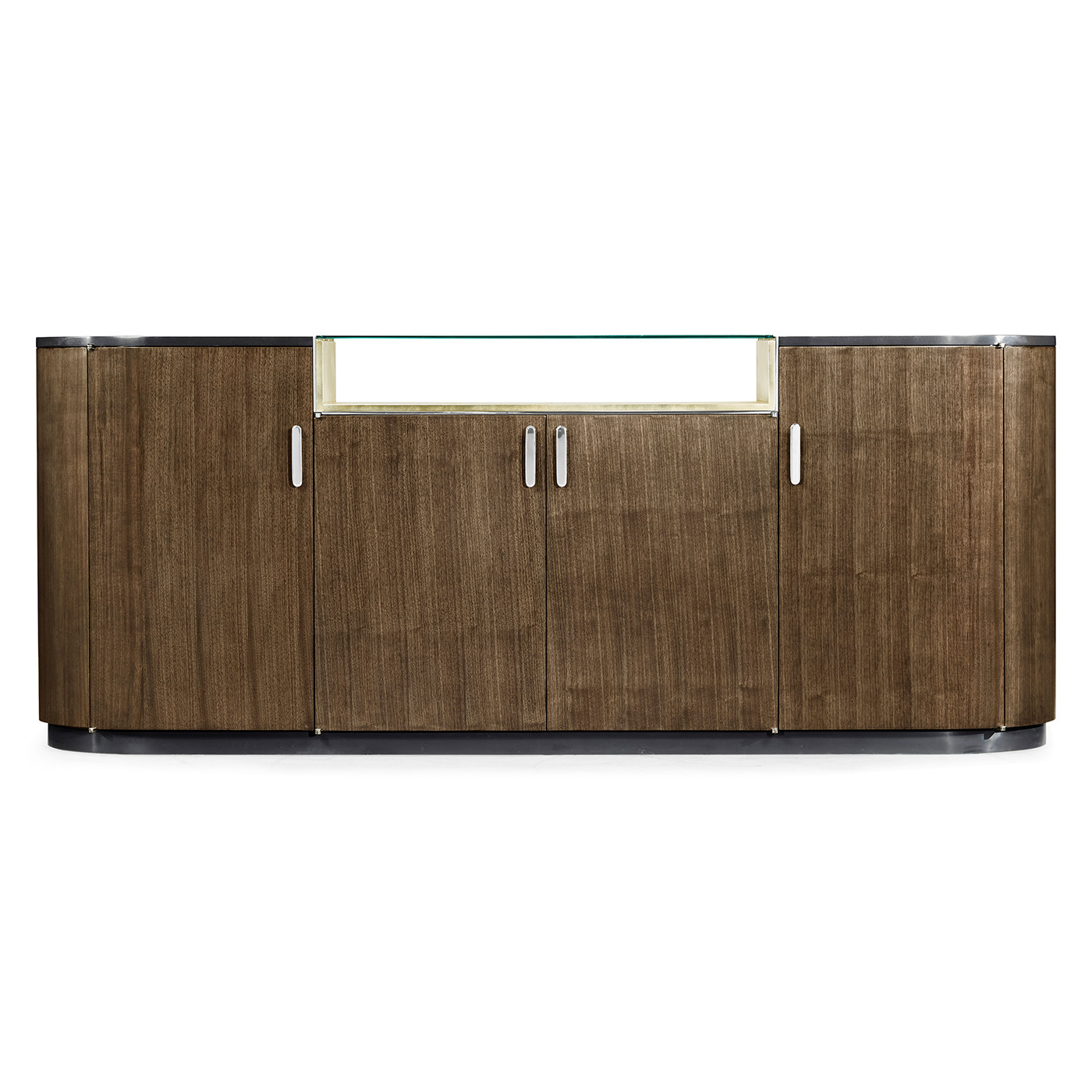 Dark Grey Walnut Sideboard