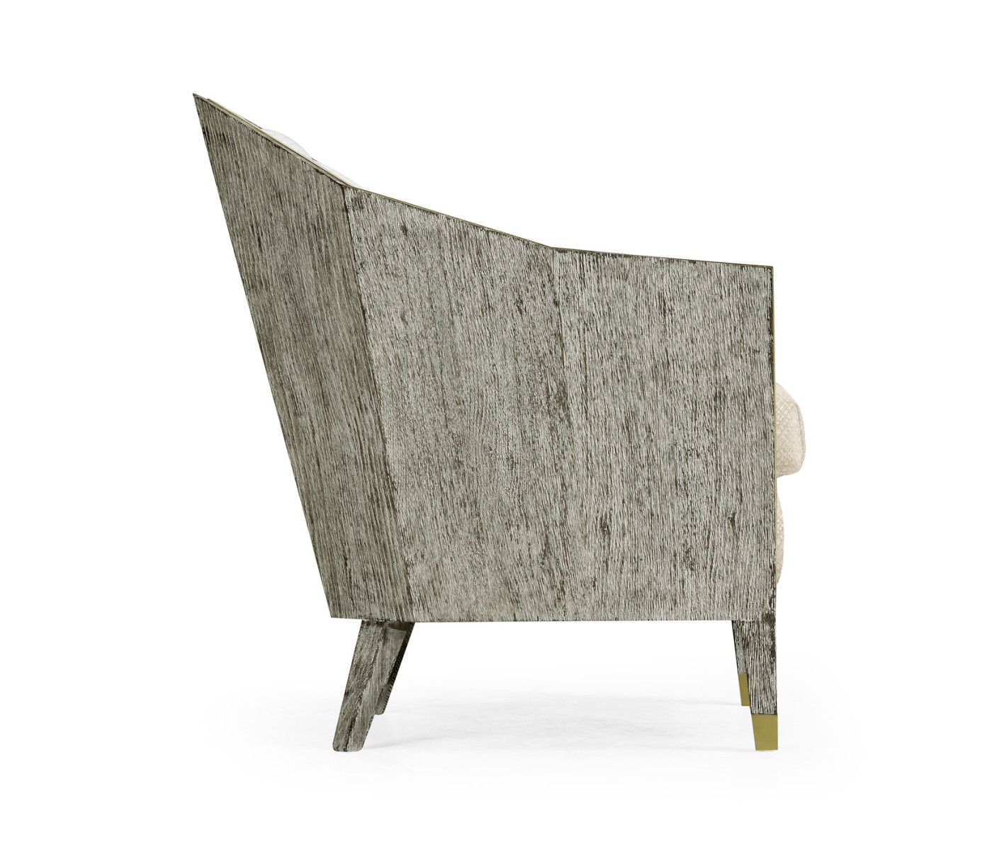 Geometric Dark Oak Chair