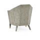 Geometric Dark Oak Chair
