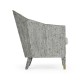 Geometric Dark Oak Chair