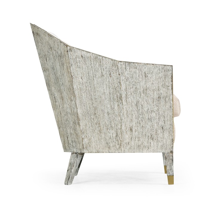 Geometric Light Oak Chair
