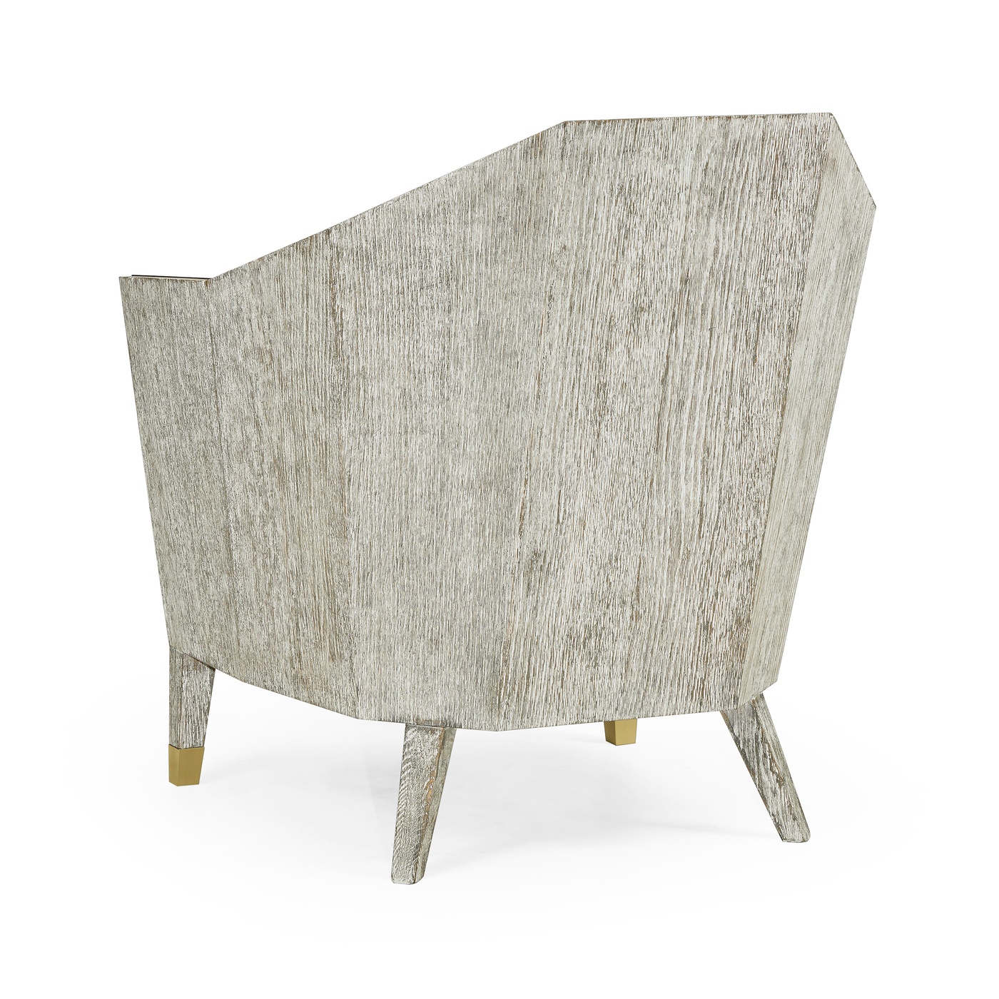 Geometric Light Oak Chair