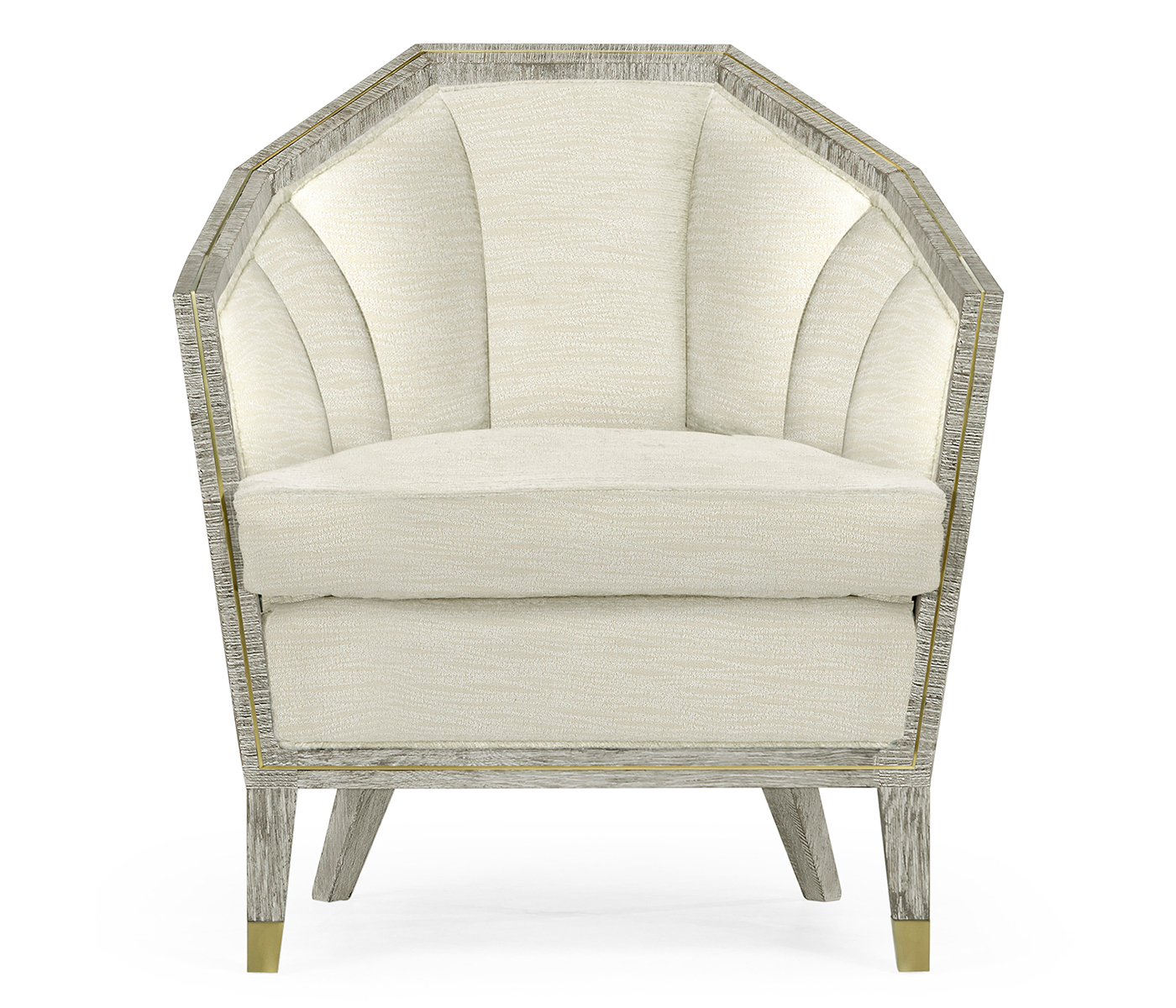 Geometric Light Oak Chair