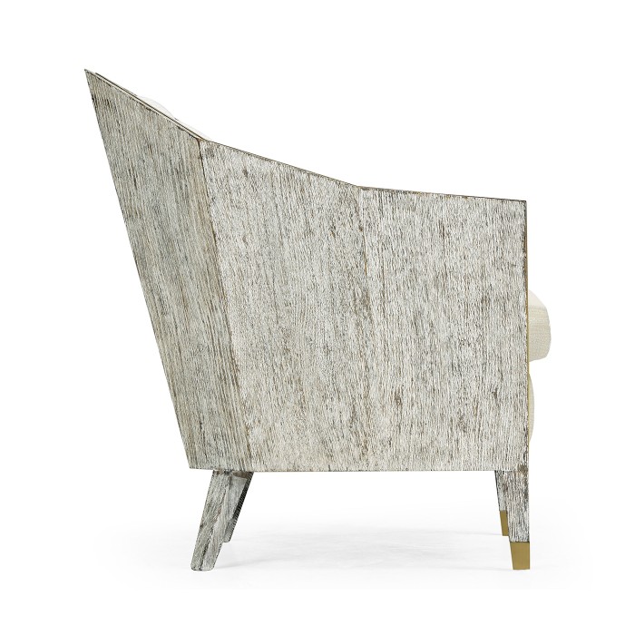 Geometric Light Oak Chair