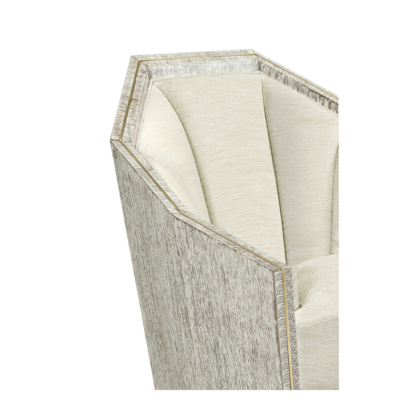 Geometric Light Oak Chair