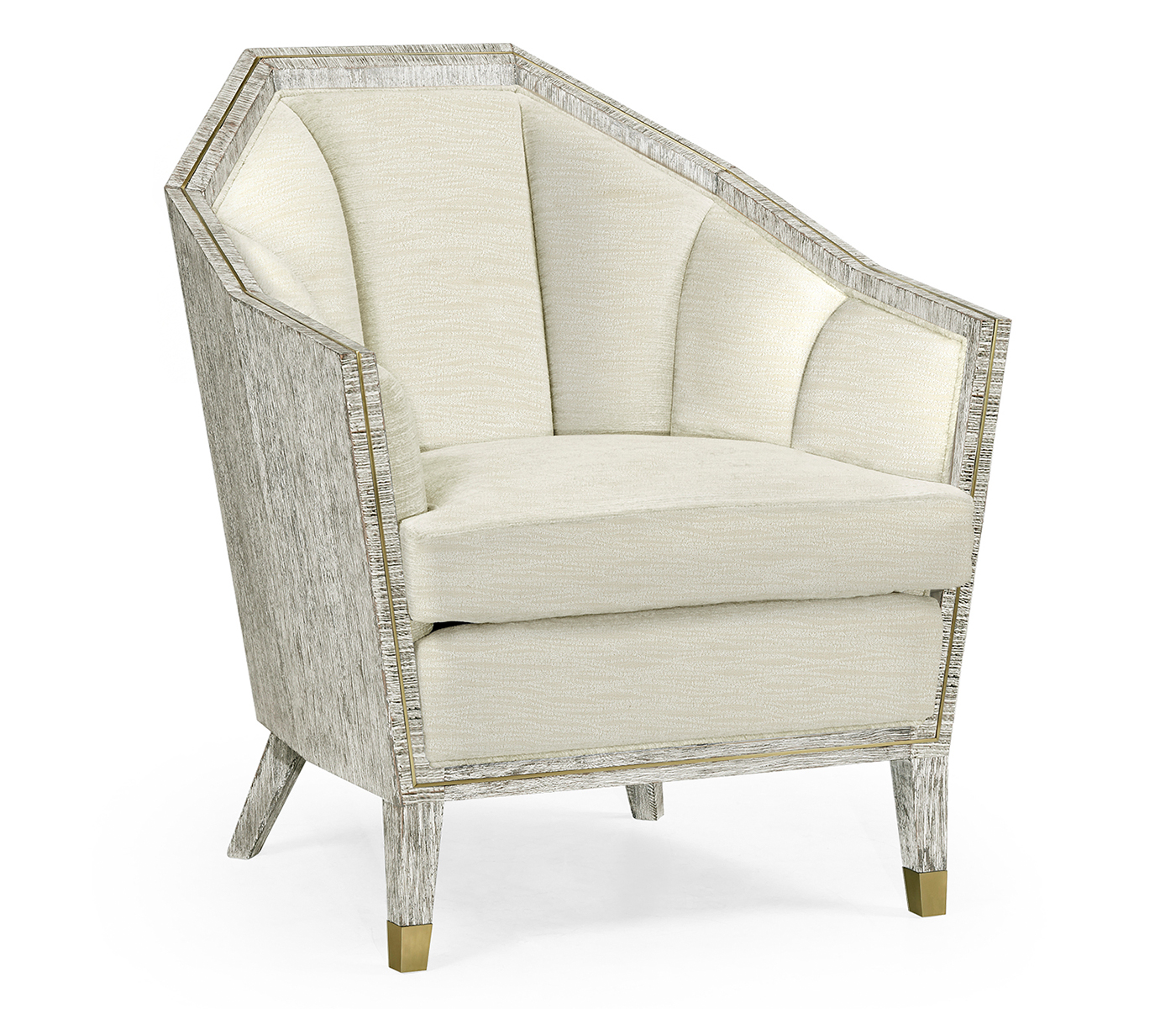 Geometric Light Oak Chair