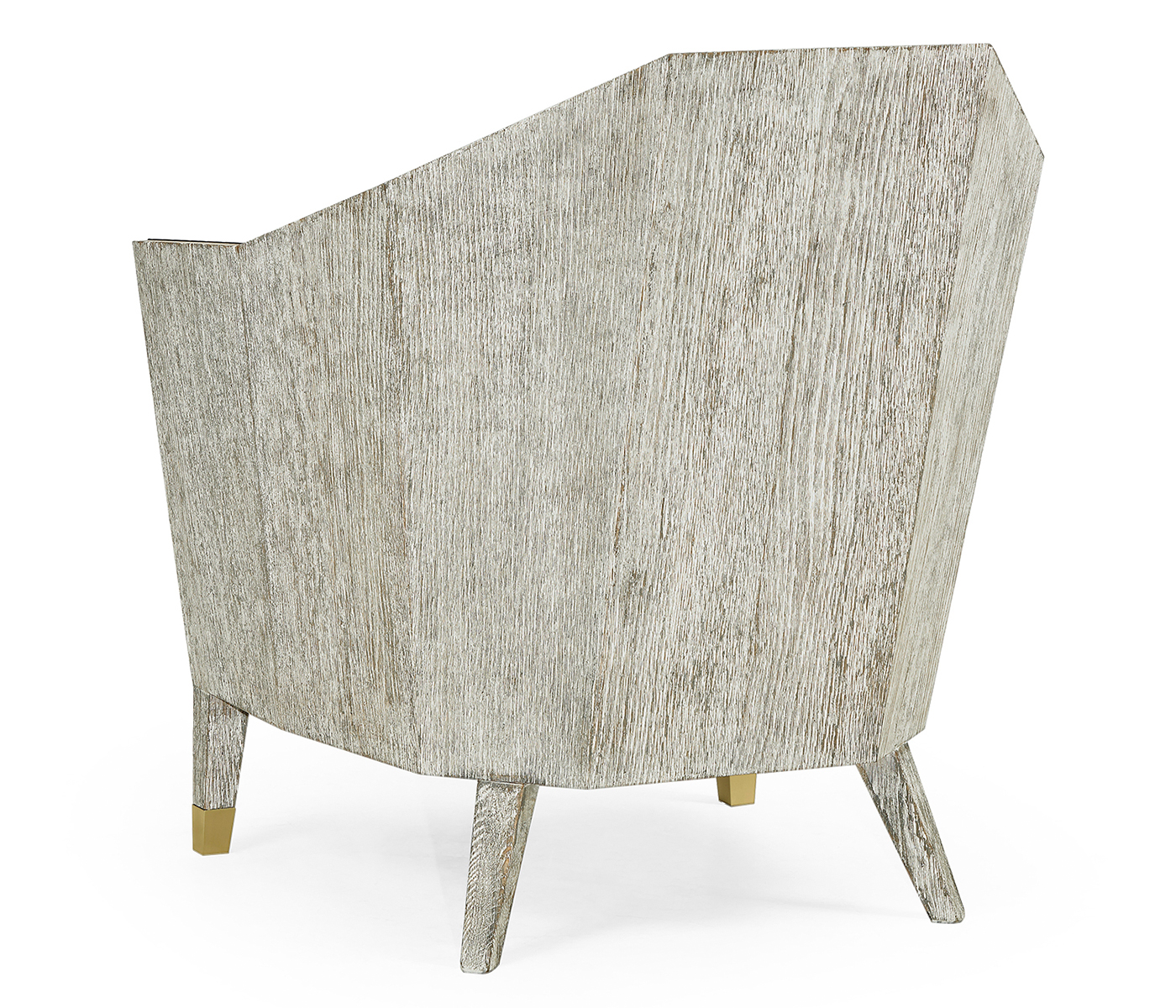 Geometric Light Oak Chair