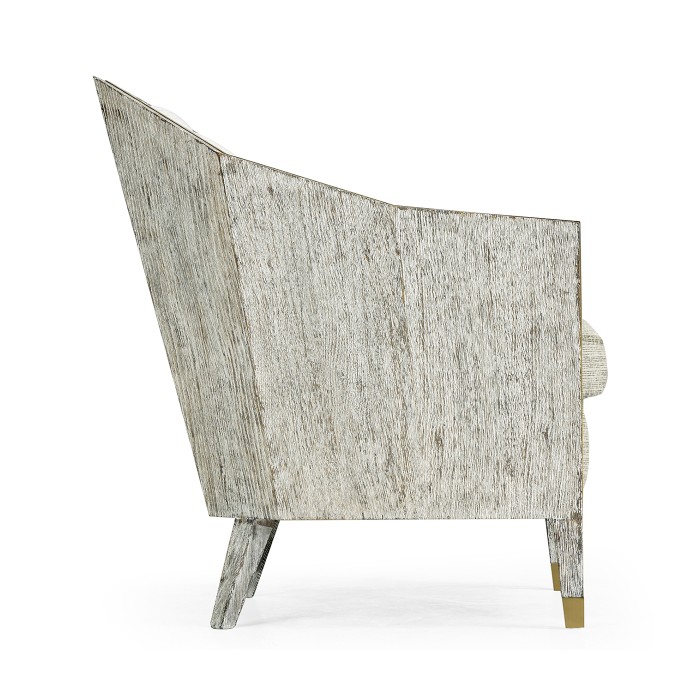 Geometric Light Oak Chair