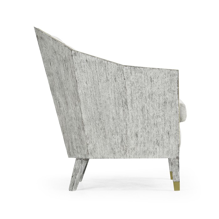 Geometric Light Oak Chair