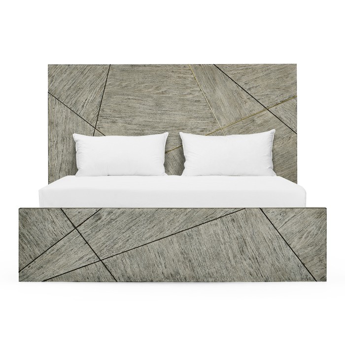 Geometric Cali King Bed