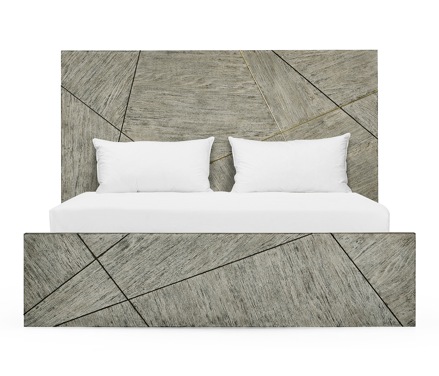 Geometric UK Queen Bed