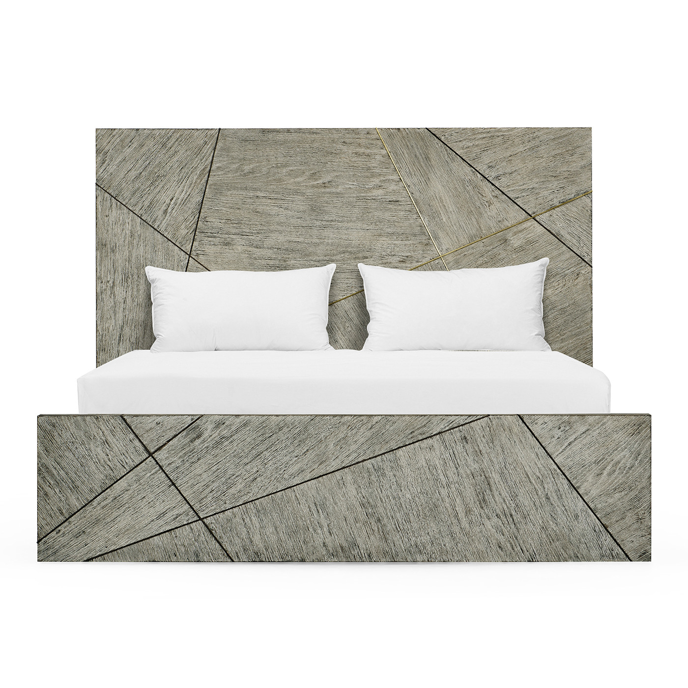 Geometric UK Queen Bed