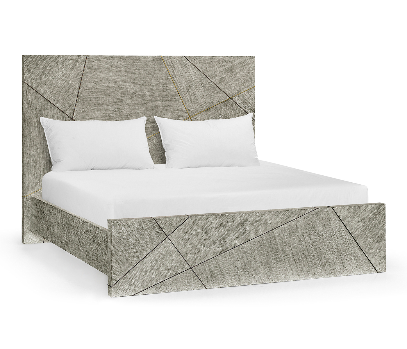 Geometric UK Queen Bed