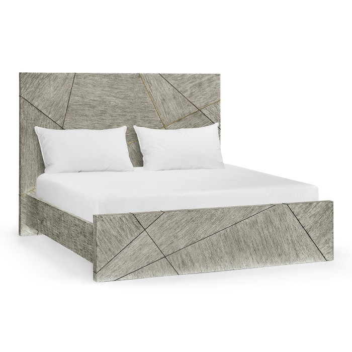 Geometric UK Queen Bed