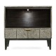 Geometric Bedside Cabinet