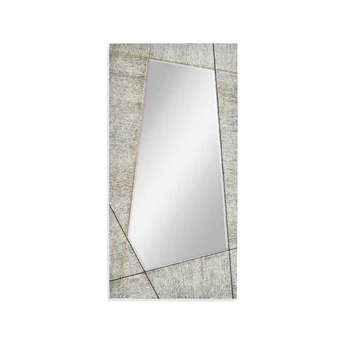 Geometric Floor Mirror