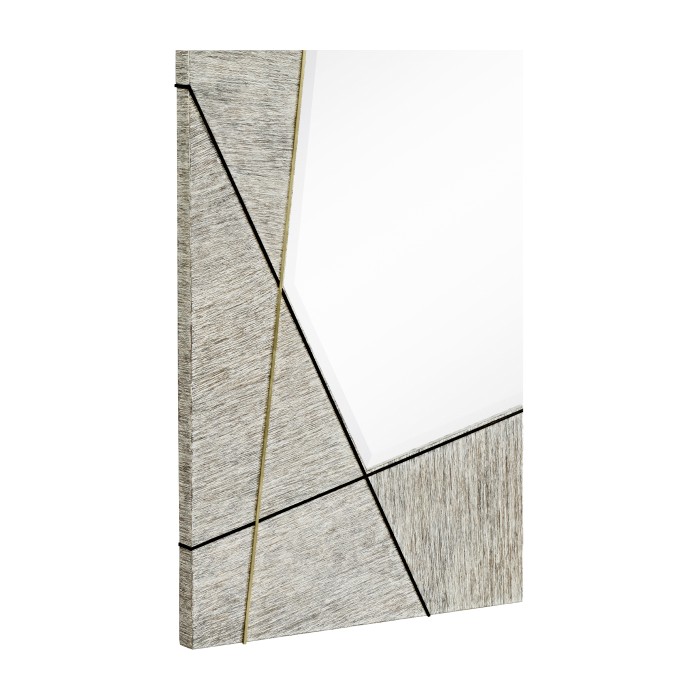 Geometric Floor Mirror