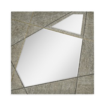 Geometric Square Mirror
