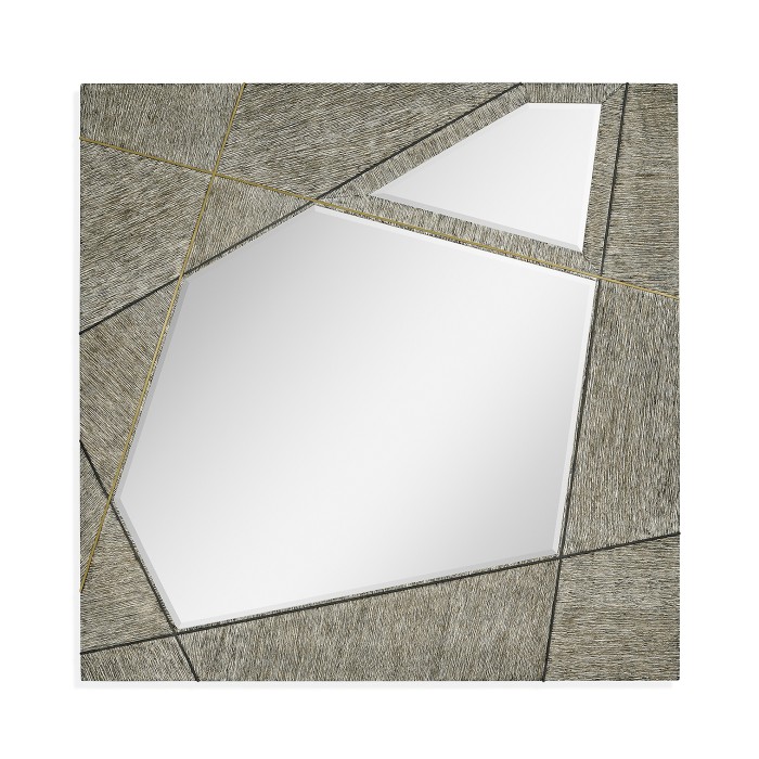 Geometric Square Mirror