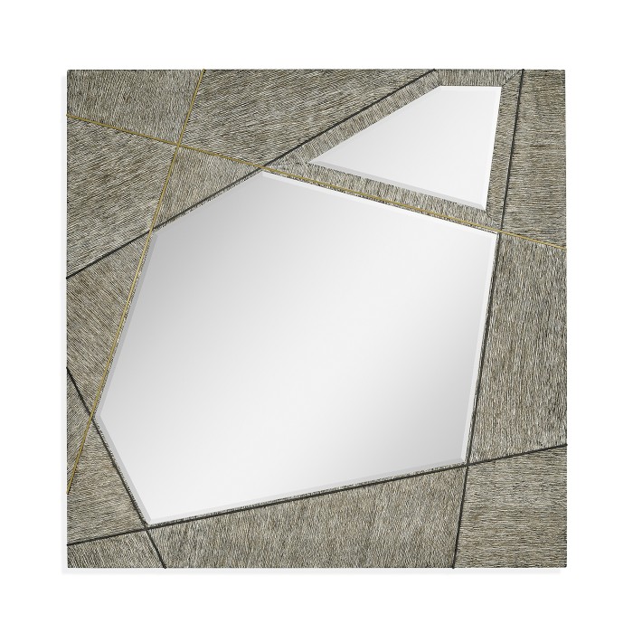 Geometric Square Mirror