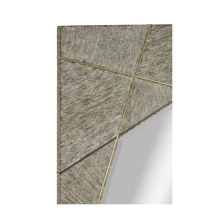 Geometric Square Mirror