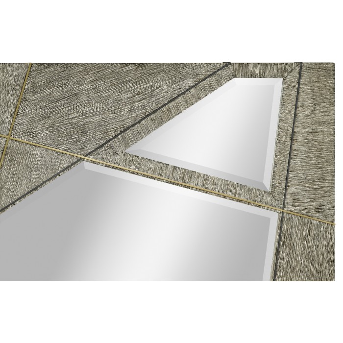 Geometric Square Mirror