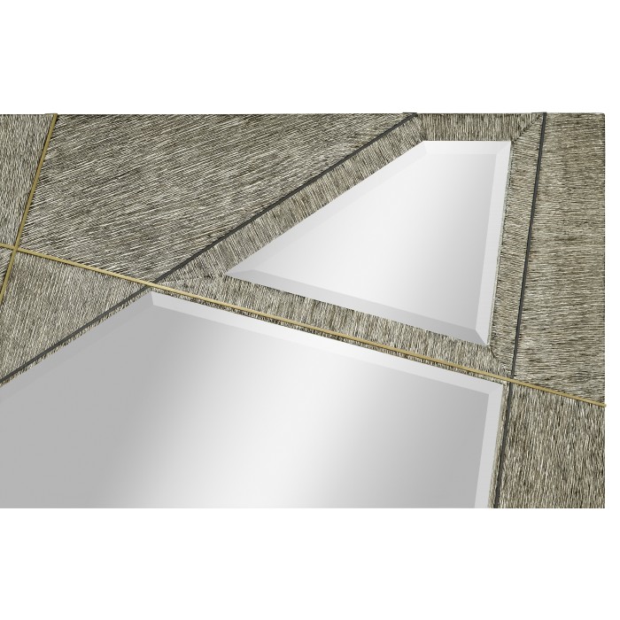 Geometric Square Mirror