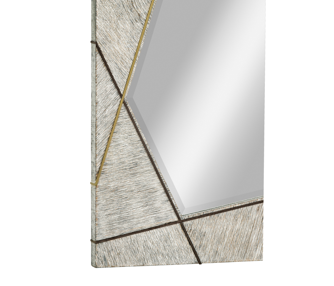 Geometric Square Wall Mirror