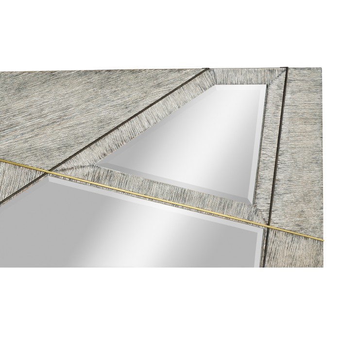 Geometric Square Wall Mirror