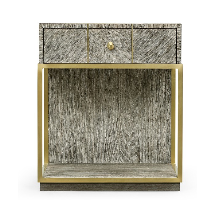Geometric Bedside Table