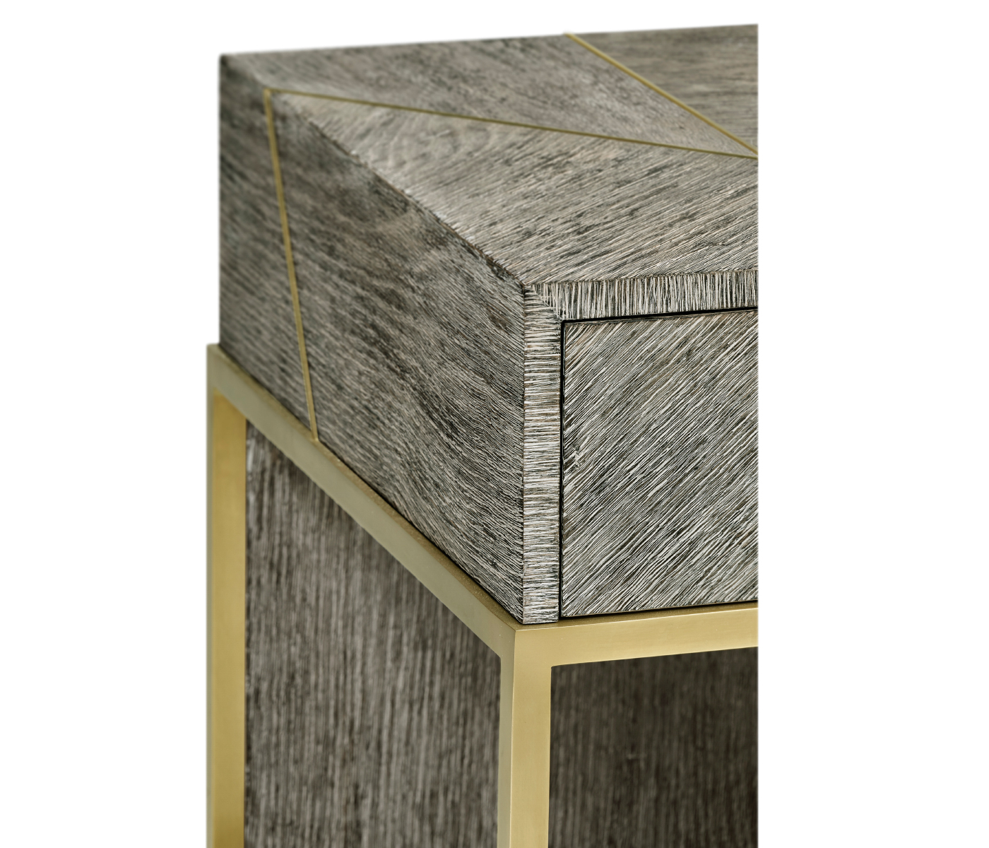Geometric Bedside Table