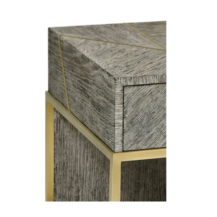 Geometric Bedside Table