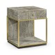 Geometric Bedside Table