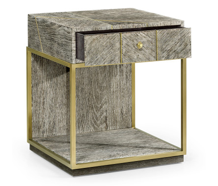 Geometric Bedside Table