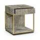 Geometric Bedside Table