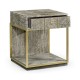 Geometric Bedside Table
