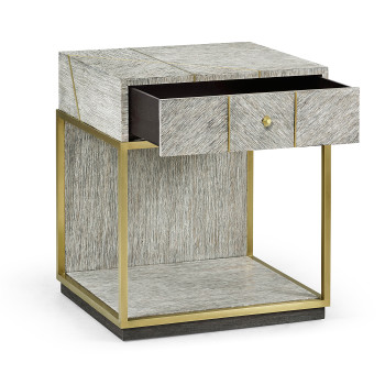 Geometric Bedside Table