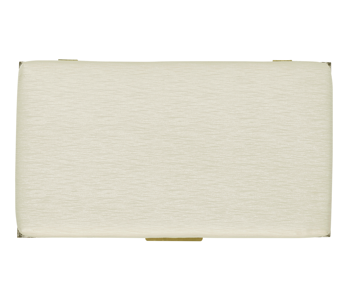 Geometric Light French Oak Stool with Inside Storage on Wheels