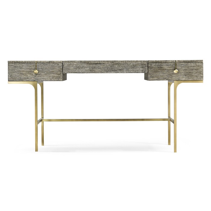 Geometric Dark French Oak Vanity