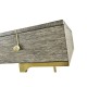 Geometric Dark French Oak Vanity