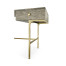 Geometric Dark French Oak Vanity