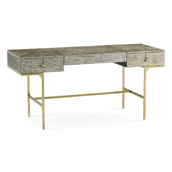 Geometric Dark French Oak Vanity