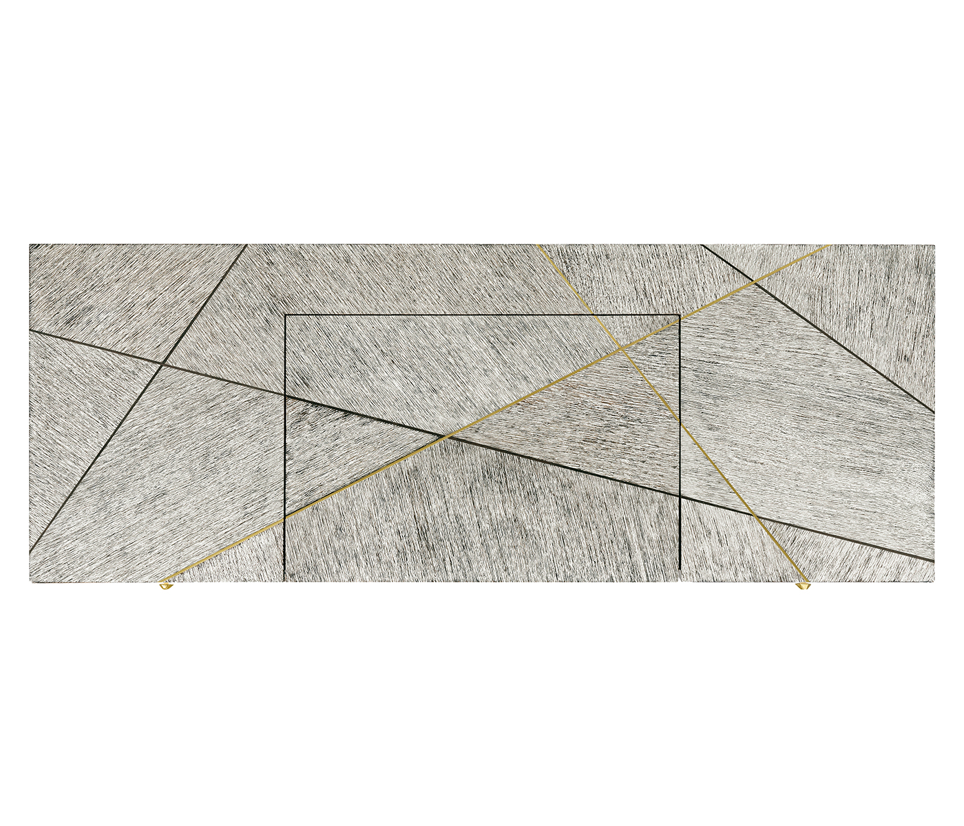 Geometric Light French Oak Vanity